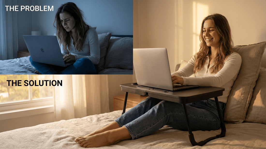 Is Working in Bed Bad for Your Back? - BUYIFY