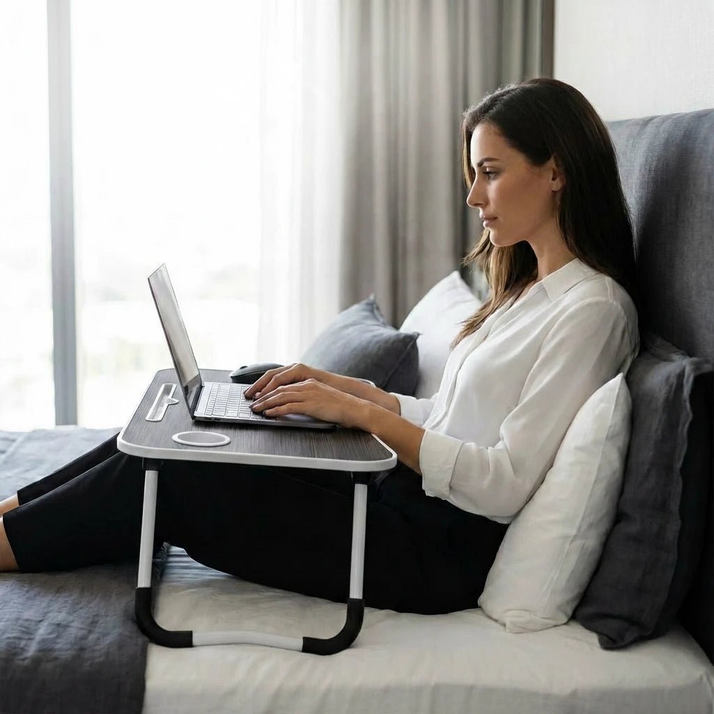 BUYIFY Foldable Laptop Desk for Bed & Sofa - BUYIFY