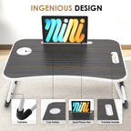 BUYIFY Foldable Laptop Desk for Bed & Sofa - BUYIFY