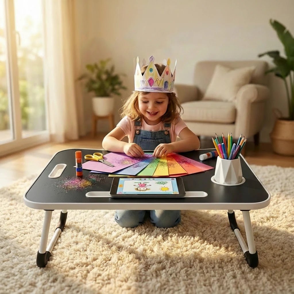 BUYIFY Foldable Laptop Desk for Bed & Sofa - BUYIFY